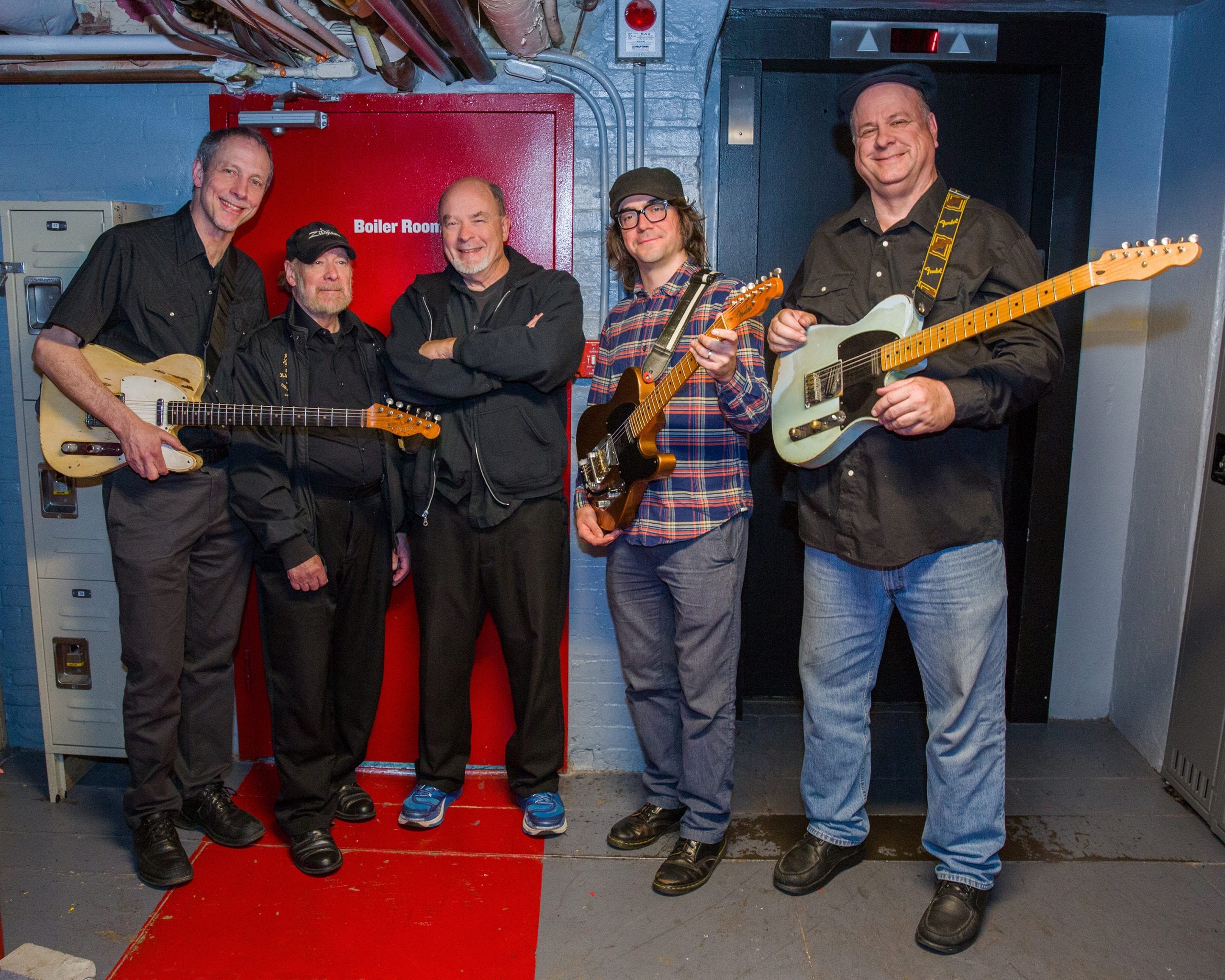 The Spellcasters backstage/Courtesy Scott Friedlander/Cuneiform Records