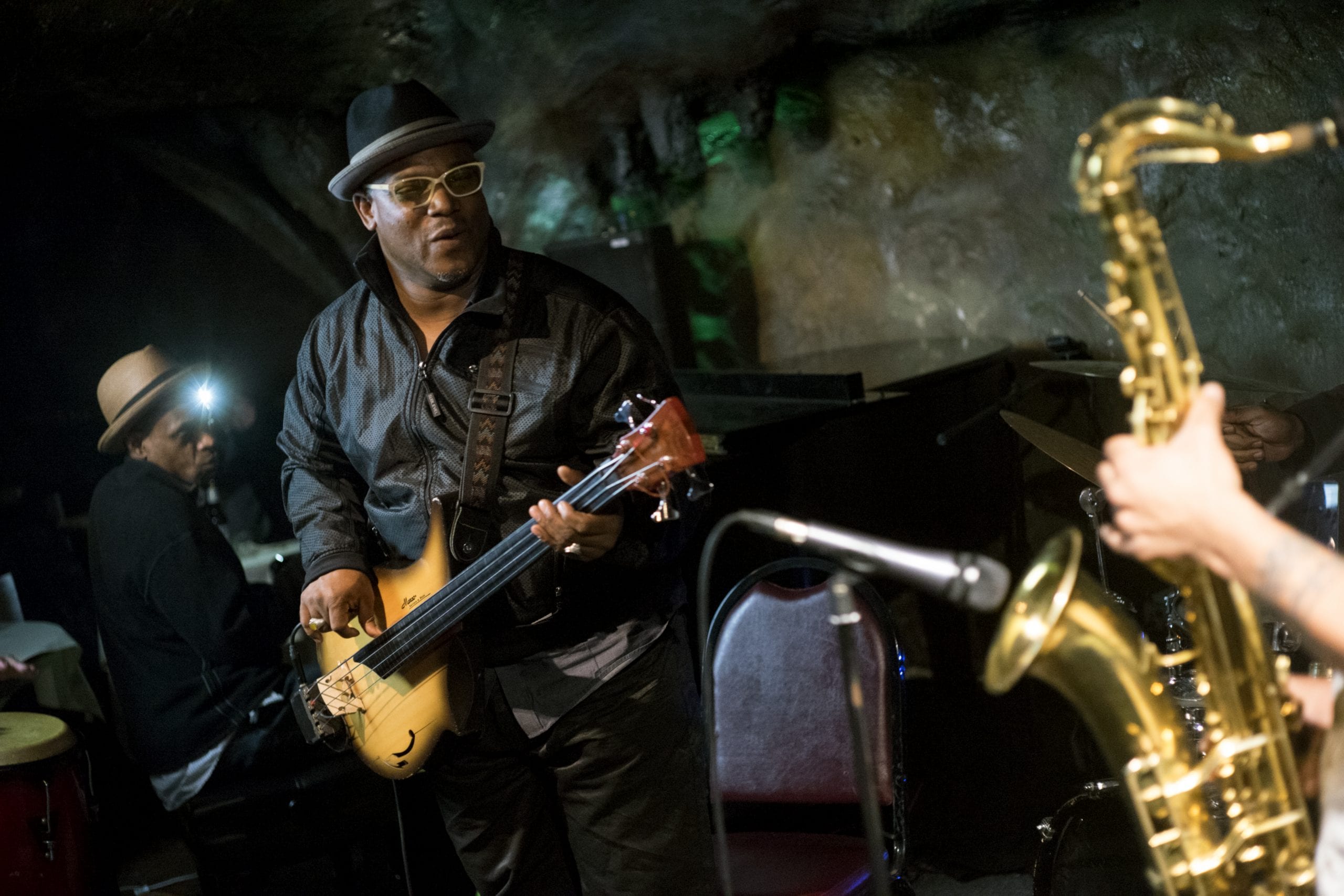 Lafayette Gilchrist, left, and Tarus Mateen. Paul Bothwell/CapitalBop