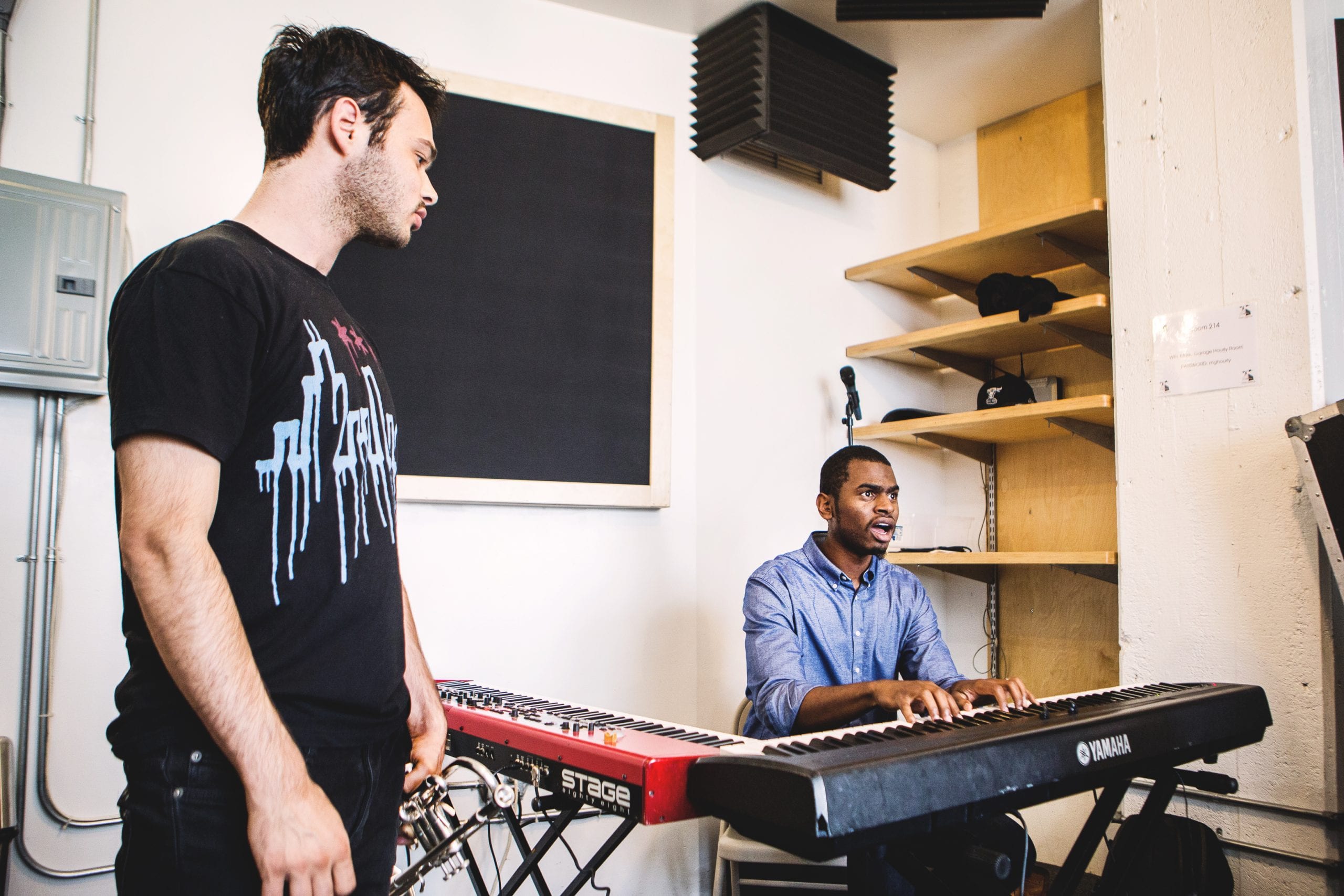 Nico Segal, left, and Julian Reid. Courtesy Rene Marban