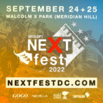 Announcing CapitalBop's NEXTfest 2022 A picture of the logo for NEXTfest 2022 and the website link